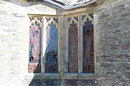 Mortehoe - Angled Window Detail
